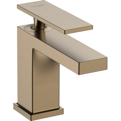 Hansgrohe Tecturis toiletkraan 80 met rechte greep brushed bronze