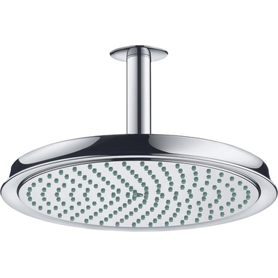 Hansgrohe Raindance Classic Air hoofddouche 27cm inclusief plafondaansluiting chroom