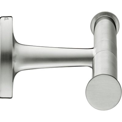 Duravit Starck T Toiletrolhouder - dubbel - zonder klep - RVS geborsteld