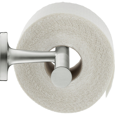 Duravit Starck T Toiletrolhouder - dubbel - zonder klep - RVS geborsteld
