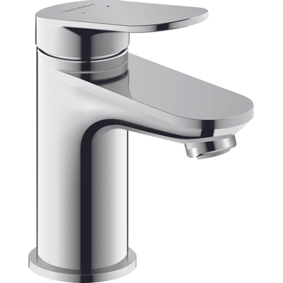 Duravit Wave Wastafelmengkraan - s-size - eengreeps - zonder waste - voorsprong 9.5cm - chroom hoogglans