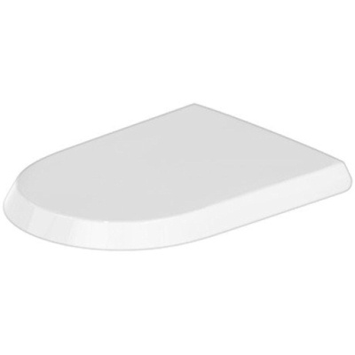 Duravit Qatego closetzitting softclose 36.8x42.5cm afneembaar glans wit