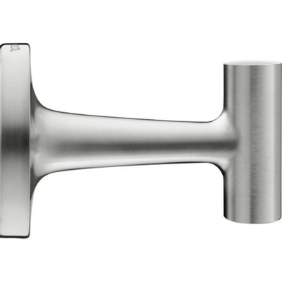 Duravit Starck T Handdoekhaak - rond - RVS geborsteld