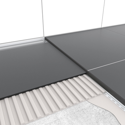 Easy drain Easy turn afschotprofiel links/rechts hoogte 8 tot 32mm zw.