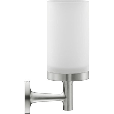 Duravit Starck T Tandenborstelhouder - matglas - RVS geborsteld