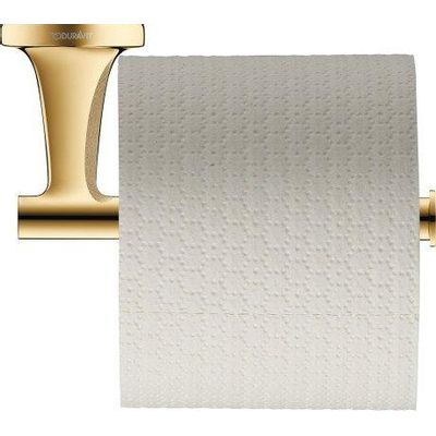 Duravit Starck T Toiletrolhouder - zonder klep - goud gepolijst