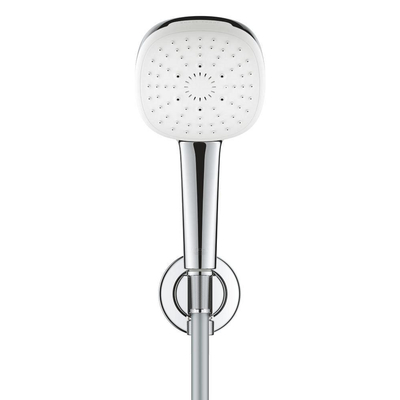 GROHE Tempesta 110 Cube Handdoucheset - Ø11cm - 3 straalsoorten - met wandaansluitbocht - 150cm - chroom.
