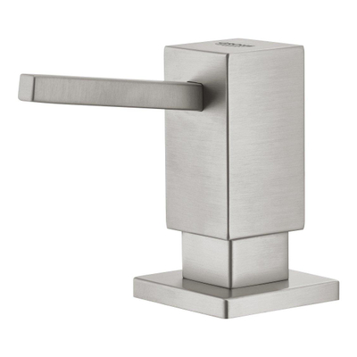 GROHE Cube Zeepdispenser - inbouw - supersteel