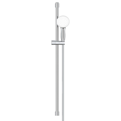 GROHE Tempesta 110 Glijstangset - 90cm - ronde handdouche - 1 straalsoort - gladde doucheslang - chroom