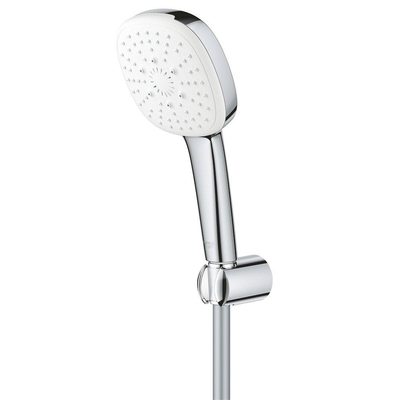 GROHE Tempesta 110 Cube Handdoucheset - Ø11cm - 3 straalsoorten - niet verstelbaar - 150cm - chroom