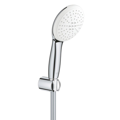 GROHE Tempesta 110 Handdoucheset - Ø11cm - 2 straalsoorten - 5.6l/min - niet verstelbaar - 125cm - chroom