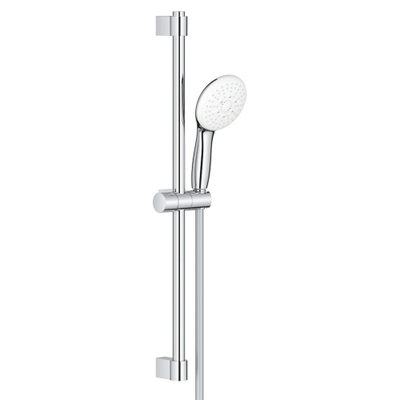 GROHE Tempesta 110 Glijstangset - 60cm - ronde handdouche - 3 straalsoort - gladde doucheslang - chroom