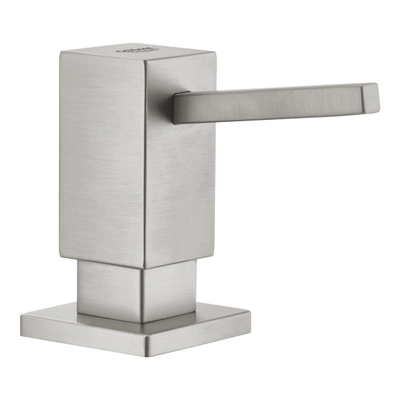GROHE Cube Zeepdispenser - inbouw - supersteel