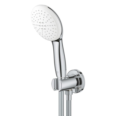 GROHE Tempesta 110 Handdoucheset - Ø11cm - 3 straalsoorten - 7.4l/min - met rozet - 150cm - chroom