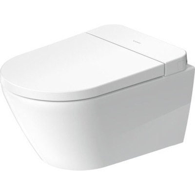Duravit SensoWash D-Neo douchewc compact rimless diepspoel 37.8x57.7cm met closetzitting wit