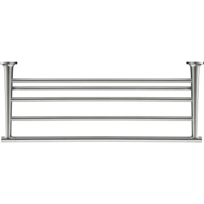 Duravit Starck T Handdoekhouder - 4 rijen - 61cm - RVS geborsteld