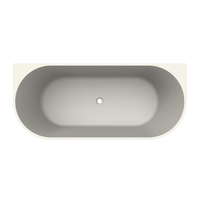 Royal Plaza Violeta Bad - half vrijstaand - 160x70cm - mat zand