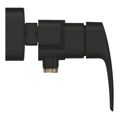 GROHE Eurosmart Douchemengkraan - met hendel - s-koppelingen - matte black