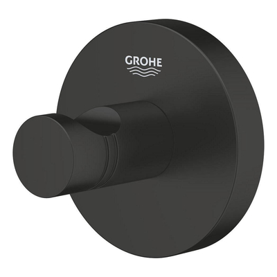 GROHE Essentials Handoekhaak - enkel - matte black