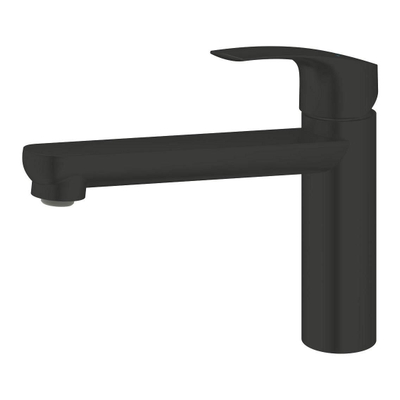 GROHE Eurosmart Keukenmengkraan - 22.2cm - draaibare uitloop - matte black