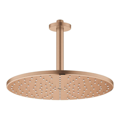 GROHE Rainshower 310 Hoofddouche - 31cm - 1 straalsoort - plafondarm 14.2cm - geborsteld warm sunset