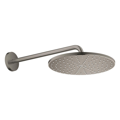GROHE Rainshower Mono 310 Hoofddouche - 31cm - 1 straalsoort - wandarm 42.2cm - geborsteld hard graphite