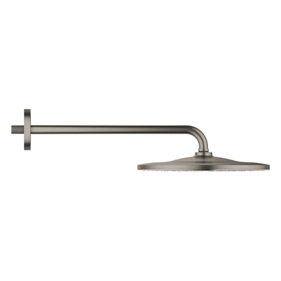 GROHE Rainshower Mono 310 Hoofddouche - 31cm - 1 straalsoort - wandarm 42.2cm - geborsteld hard graphite