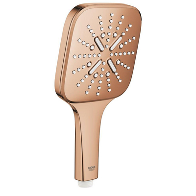 GROHE Rainshower SmartActive 130 Cube Handdouche - 13Ø - 3 straalsoorten - warm sunset