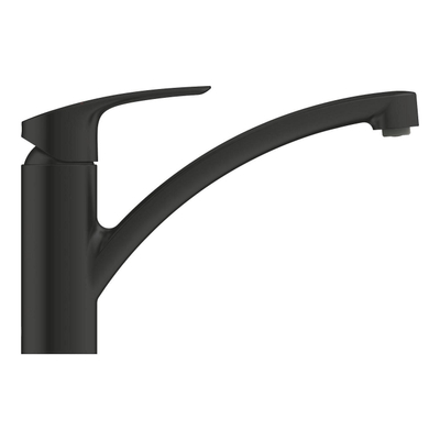 GROHE Eurosmart Keukenmengkraan - 22.7cm - draaibare uitloop - matte black