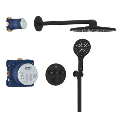 Grohe Grohtherm smartcontrol Perfect showerset compleet phantom black