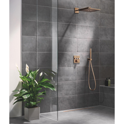 GROHE Euphoria Cube Wandaansluitbocht - met houder - sunset