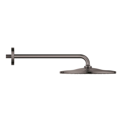 GROHE Rainshower Mono 310 Hoofddouche - 31cm - 1 straalsoort - wandarm 42.2cm - hard graphite