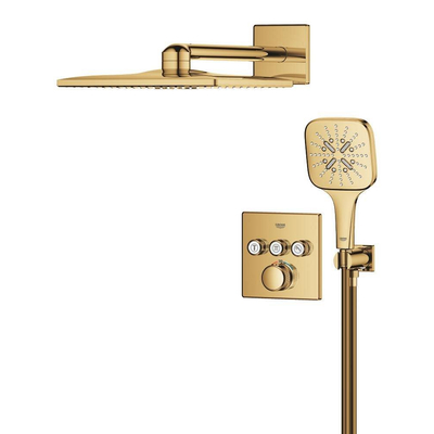 Grohe Grohtherm smartcontrol Perfect showerset compleet cool sunrise