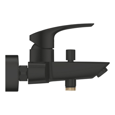 GROHE Eurosmart Badmengkraan - eengreeps - opbouw - matte black