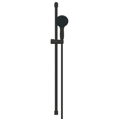 GROHE Tempesta 110 Glijstangset - 90cm - ronde handdouche - 2 straalsoorten - gladde doucheslang - mat zwart