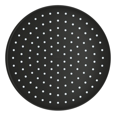 GROHE Tempesta 250 Hoofddouche - 25cm - 1 straalsoort - plafondarm 14.2cm - mat zwart