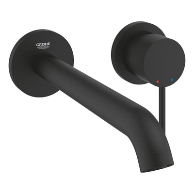 GROHE Essence Wastafelmengkraan - l-size - 2-gats - zonder inbouwdeel - phantom black