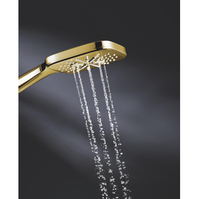 GROHE Rainshower SmartActive 130 Cube Handdouche - 13Ø - 3 straalsoorten - cool sunrise
