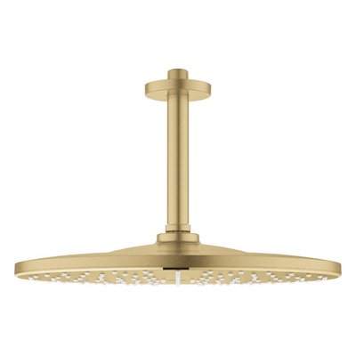 GROHE Rainshower Mono 310 Hoofddouche - 31cm - 1 straalsoort - plafondarm 14.2cm - geborsteld cool sunrise