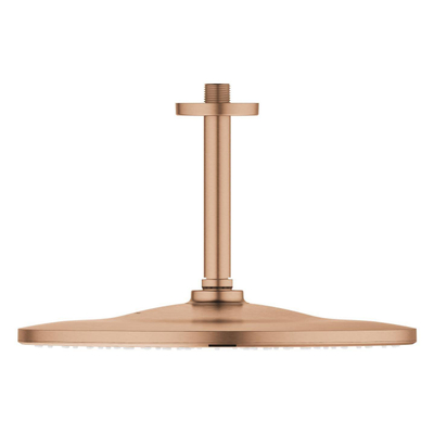 GROHE Rainshower 310 Hoofddouche - 31cm - 1 straalsoort - plafondarm 14.2cm - geborsteld warm sunset