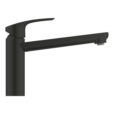 GROHE Eurosmart Keukenmengkraan - 22.2cm - draaibare uitloop - matte black