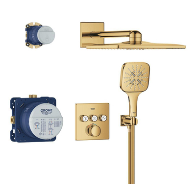 Grohe Grohtherm smartcontrol Perfect showerset compleet cool sunrise