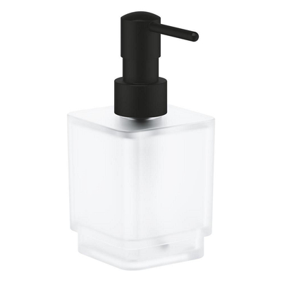 GROHE Selection Cube Zeepdispenser - 300ml - vierkant - phantom black