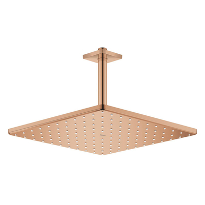 GROHE Rainshower Mono 310 Cube Hoofddouche - 31cm - 1 straalsoort - plafondarm 14.2cm - warm sunset