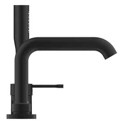 GROHE Essence badrandcombinatie - met omstel - inclusief staafhanddouche - - phantom black