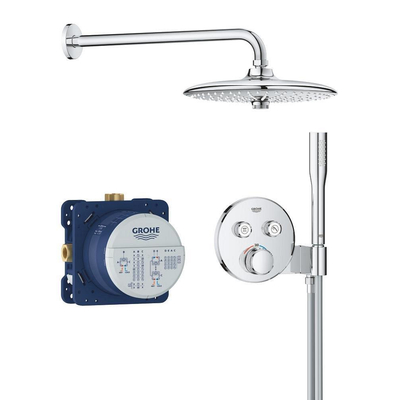 GROHE Grohtherm Smartcontol Perfect Euphoria Doucheset - inbouw thermostaat - hoofdoucheset - 26cm - chroom