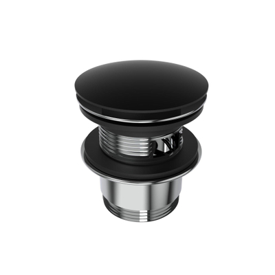 Arcqua Arcqua Klikwaste - geschikt voor bad - 1 1/2 - overloop - mat zwart