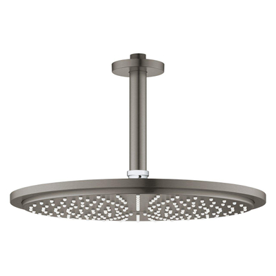 GROHE Rainshower Cosmopolitan 310 Hoofddouche - 31cm - 1 straalsoort - plafondarm 14.2cm - geborsteld hard graphite