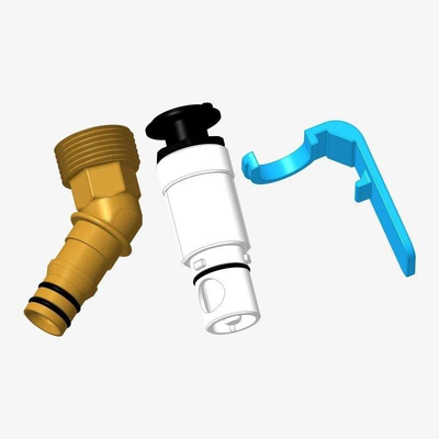 Villeroy & Boch Collaro watertoevoer, geïntegreerd in overloop chroom