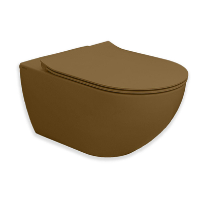 Royal Plaza Belbo wandcloset - 55cm - cycloneflush - zonder spoelrand - kreta